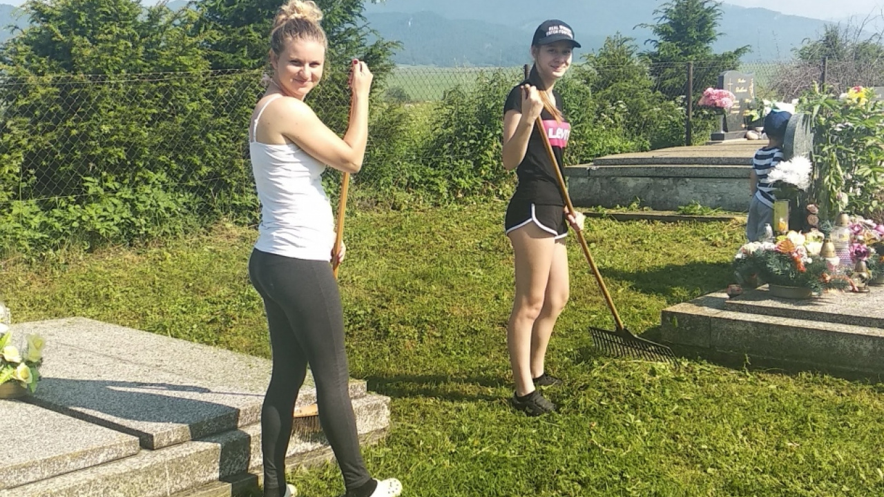Brigáda na cintoríne 8.6.2019 