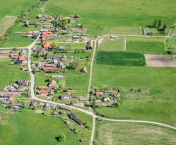Letecké snímky obce máj 2016