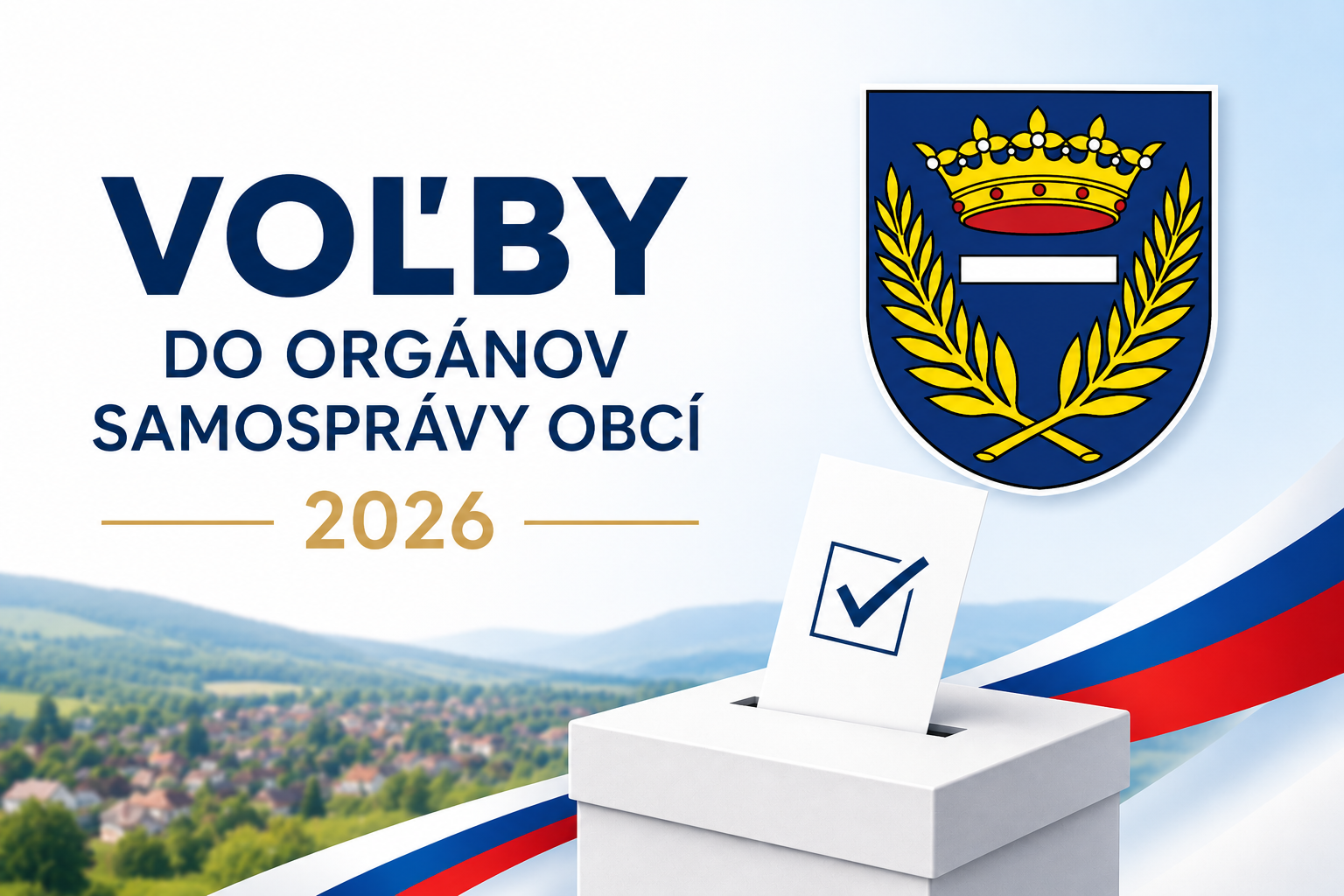 Fotka - Voľby do samosprávy obcí 2026
