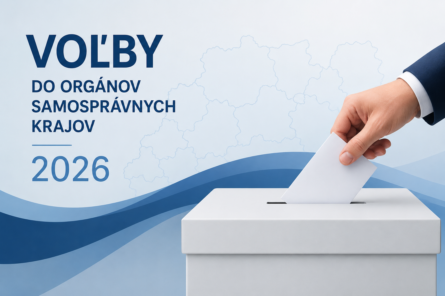 Fotka - Voľby do orgánov samosprávnych krajov 2026