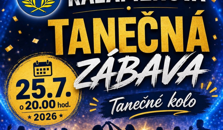 Fotka - Tanečná zábava 25.7.2026