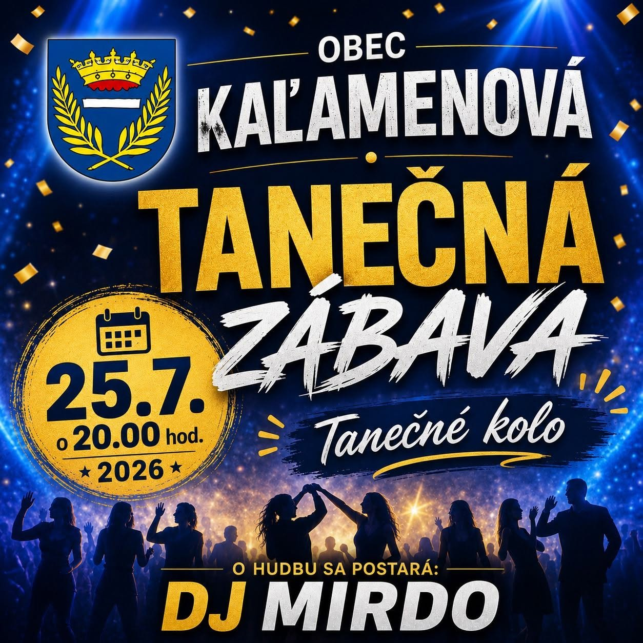 Fotka - Tanečná zábava 25.7.2026